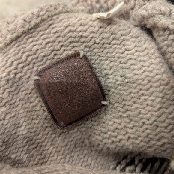 Vintage TNA Wool Knit Sweater Cardigan Jacket, Classic Knit Pattern Size XS - Picture 11 of 11